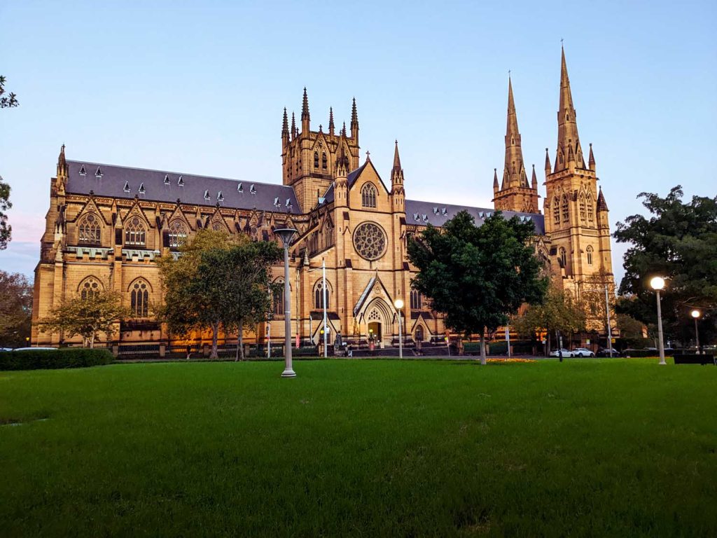 كاتدرائية القديسة مريم St Mary's Cathedral، سيدني