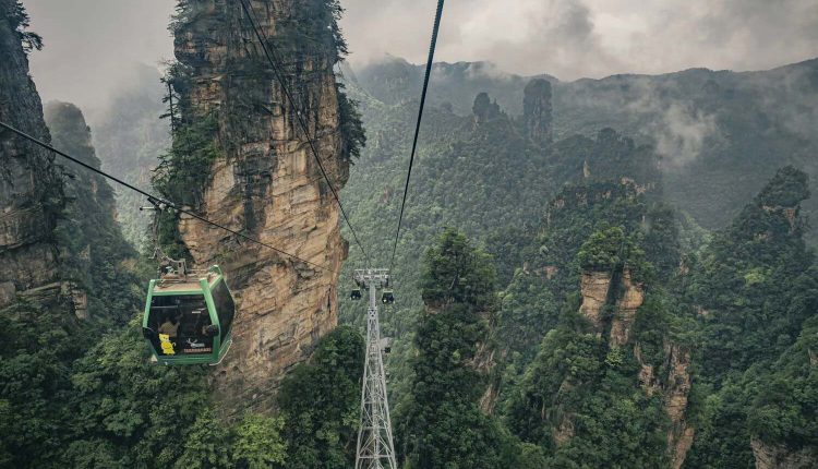 تلفريك حديقة غابة تشانغجياجيه الوطنية