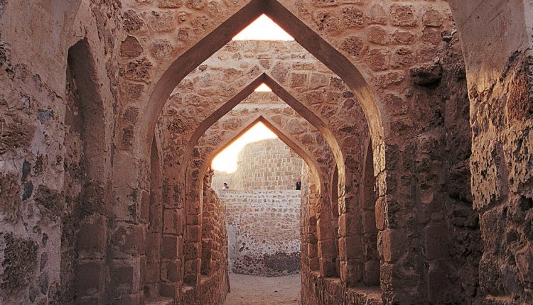 قلعة البحرين من الداخل