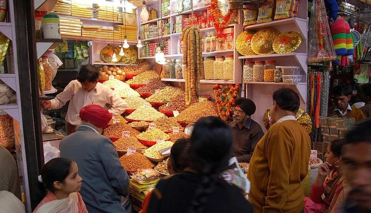 زقاق التوابل في سوق تشاندني تشوك