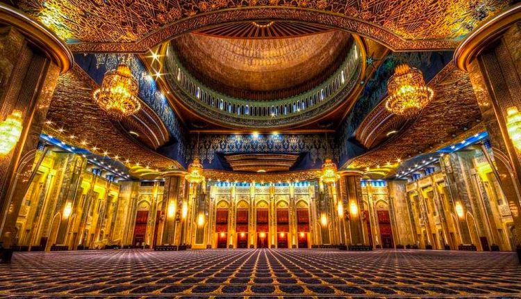 المسجد الكبير في الكويت من الداخل