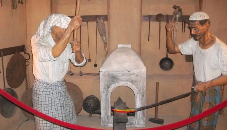 نماذج تراثية بالحجم الطبيعي في متحف الكويت الوطني